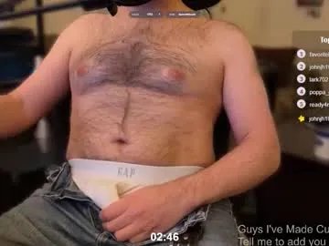 hairybelly818 — V-day // GOAL: Pants Off  [150 tokens left] #c2c #gay #daddy #hairy #edging