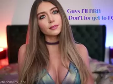 Freechat shy_jane on Chaturbate