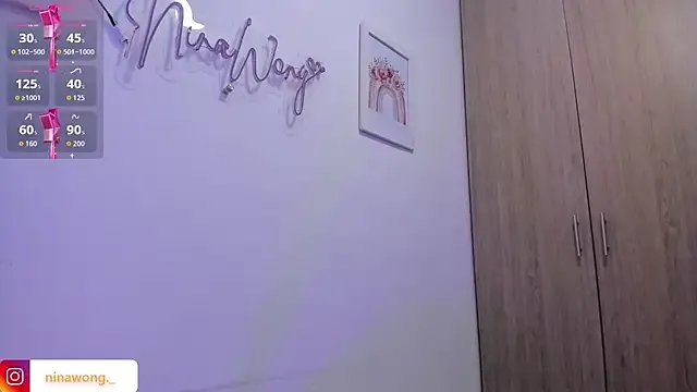 NinaWong — Creamy Cum Show