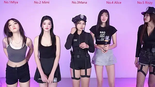 Velvet-girl — opening dance show